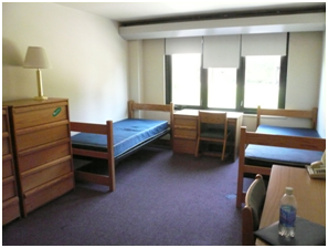 College / University Dorm Room